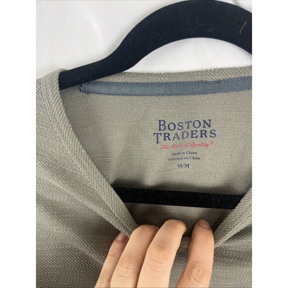 Boston Traders Modal-Blend Green Base Layer Shirt Men's Size M - Picture 3 of 9